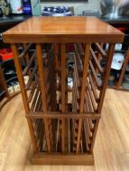 Mahogany Wine Rack with Top